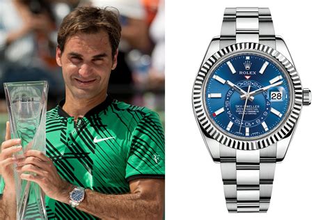 roger federer rolex endorsement deal|roger federer rolex collection.